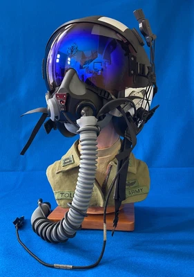 $2499.99 • Buy New Hgu55 Ballistic Xl Pilot Flight Helmet & Large Wide Mbu20p Oxygen Mask