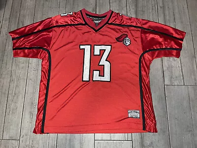 Rutgers Scarlet Knights #13 Steve & Barry’s Vintage Red Jersey Size Medium Used • $33.55