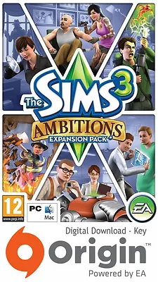 £11.89 • Buy The Sims 3 Ambitions Expansion Pack Pc And Mac Origin Key
