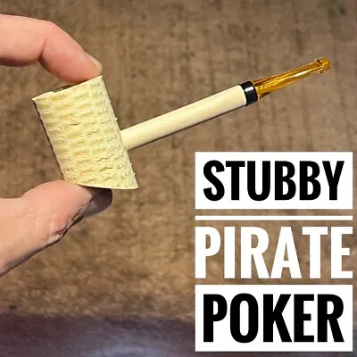 Missouri Meerschaum Dagner Stubby Pirate Poker Cornabis Cob Pipe Multipurpose • $27.97