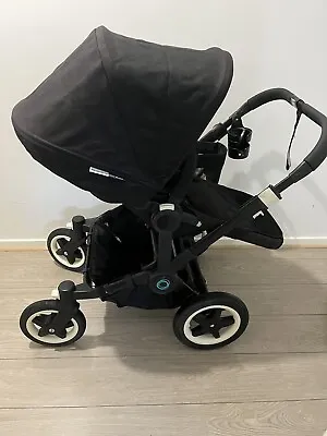 Bugaboo Donkey All Black In Excellent Condition • $700