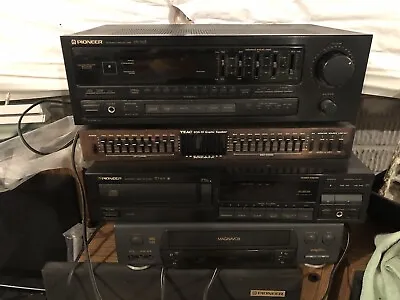 Vintage Pioneer Home Stereo System With VCR Player • $100