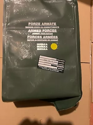 Italy  Army Meal Ready To Eat Ration MRE Combat Food Airsoft Military Survival • $90