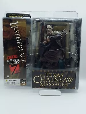 McFarlane Toys Movie Maniacs Series 7 Texas Chainsaw Massacre Leatherface 7  • $89