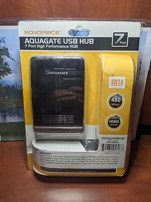 New Monoprice Aquagate USB Hub 7 Port MS-UH2070 NEW • $9.99