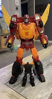 Transformers DX9 D06M Carry Hot Rod Masterpiece Rodimus Metallic Version - MISB • $130