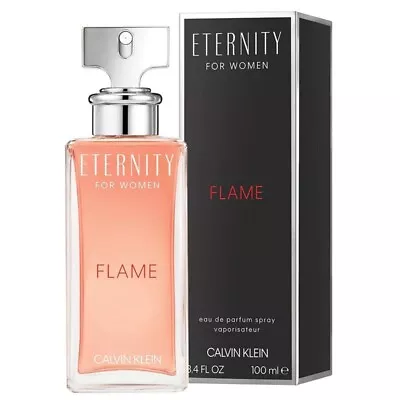 Calvin Klein Eternity Flame Eau De Parfum 100ml Spray New & Sealed • £26.95