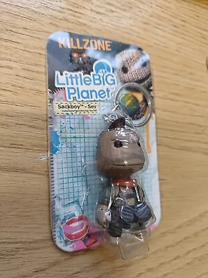 Little Big Planet Killzone Sev Sackboy Figure 2  Keyring Un-opened • £15