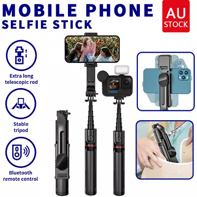 Bluetooth Selfie Stick Tripod Wireless Rotating Remote For IPhone Mobile Phone • $25.99