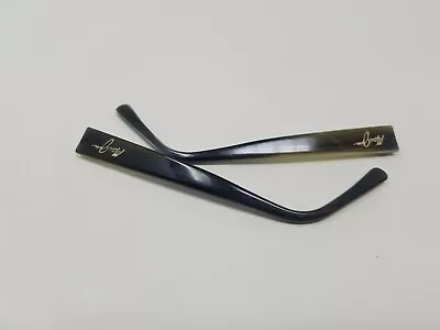 Authentic Temple Replacement PARTS Maui Jim MJ249-2M Black Coral Italy QJ14 • $22.50