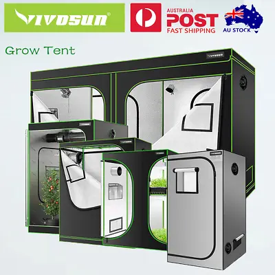 $94.99 • Buy VIVOSUN Grow Tent Kit LED Grow Light Tent Room 100%Reflective Indoor Grow System