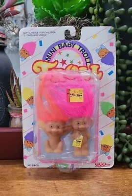 Mini Baby Trolls  2  Gigo Toy Troll Dolls • $4.99