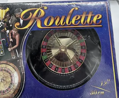 Roulette Wheel Game Vintage Cathay Games Design 1963 New In Sealed Box Ages 8+ • $15.90