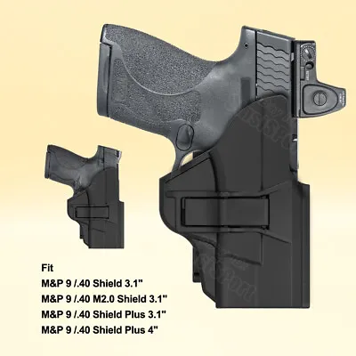 MP 9 Shield Holster Fit Smith & Wesson S&W M&P 9 Shield M2.0 MP 40 Shield Plus • $20.90