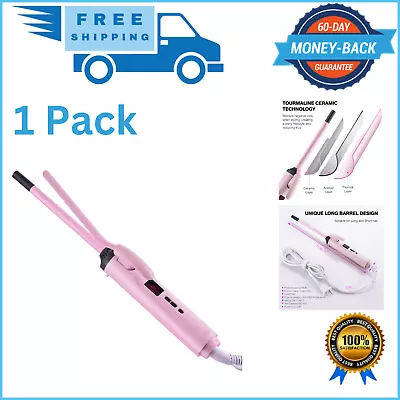 Small Curling Iron For Short Hair 3/8 Inch Barrel Skinny Hair 9mm Pink • $23.99