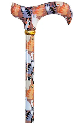 £55 • Buy Classic Canes Derby Adjustable Walking Stick - Classic Cats