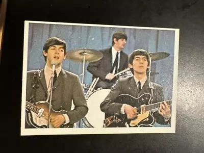 1964 Topps Beatles Color #27 In Concert Ex-Mt • $3.95