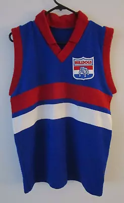 Vintage AFL VFL Footscray Bulldogs/western Bulldogs Jumper Jersey..FREE POST. • $50