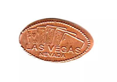 $2.50 • Buy Elongated Penny  LAS VEGAS NEVADA  Hawaiian Marketplace Courtyard Copper RETIRED
