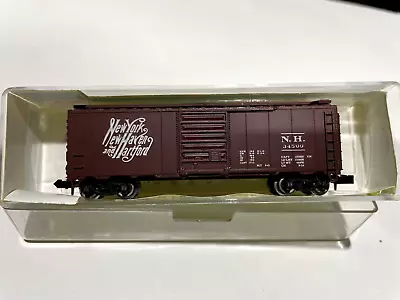 N Scale - Atlas New York New Haven And Hartford 40' Boxcar NH • $10