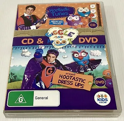 Giggle And Hoot Hootastic Tunes Hootastic Dress Ups DVD And CD Region 4 • $11.90