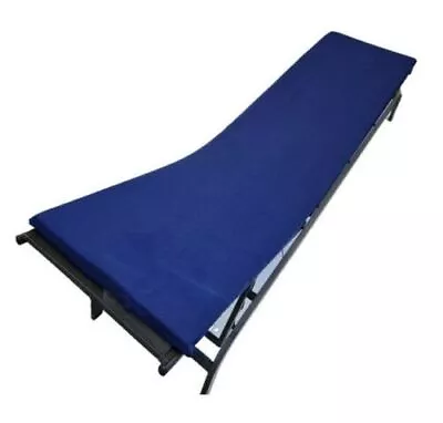 Sun Lounger Cushion Garden Furniture Comfy Outdoor Chair Seat Pad • £18.99