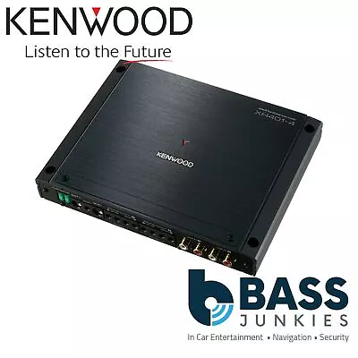 Kenwood XH401-4 4 Channel 800 Watts Class D Car Amp Amplifier • £299