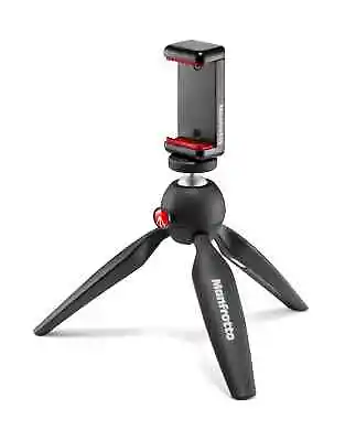 $59 • Buy Manfrotto PIXI Smart Mini Tripod With Clamp Black For Smart Phone