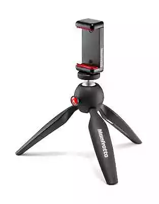 Manfrotto PIXI Smart Mini Tripod With Clamp Black For Smart Phone • $59