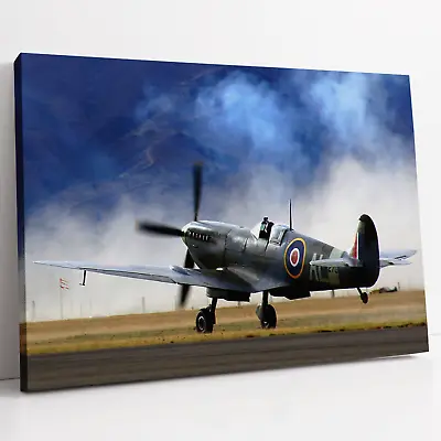 £29.99 • Buy Supermarine Spitfire Mk IXc PV270  Stretched Canvas Print Wall Art Photo Picture