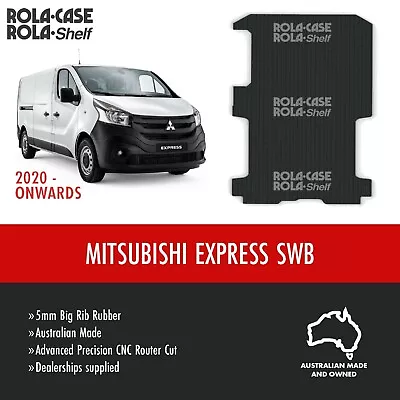 $425 • Buy Mitsubishi Express SWB Genuine Big Rib Rubber Cargo Van Flooring 5mm ComputerCut