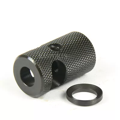 NEW! Compact Low Concussion 1/2x28 Muzzle Brake Compensator .223 5.56 • $19.95