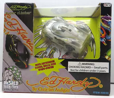 ED HARDY Super Climber Radio Control Car White  New   SUPER RARE  AUTHENTIC • $25.49