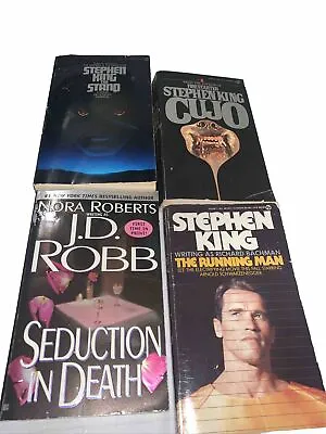 Lot/4: Seduction In Death By J. D. Robb & 3 Books By Stephen King First Editions • $40