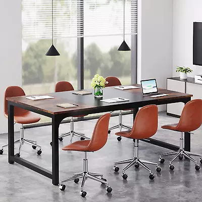 Conference Table 6FT Meeting Seminar Table Rectangular Meeting Room Table 70.8 • $269.99