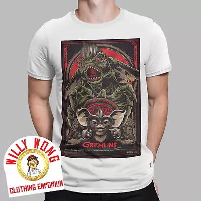 Gremlins T-shirt Mogwai Gizmo Movie Retro Classic Vintage Hero Gamer Uk Horror • $8.70