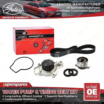 Gates Water Pump & Timing Belt Kit For Honda Civic EG EC ED EE EH EG8 Coupe • $194.95