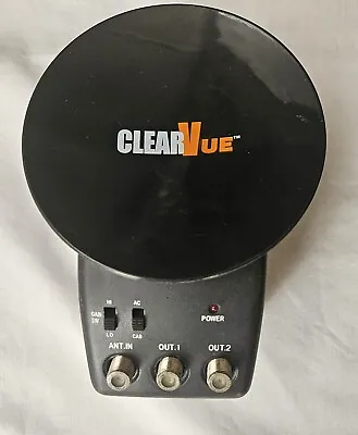 Clear Vue GI-099004 Mini Dish Super-Booster TV & Stereo Reception Antenna • $14.87