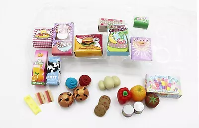 Lot Of Fruit Cupcake Egg Sandwich Box Made  For 18'' Doll American Girl  Kitchen • $6.99