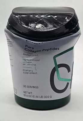 Puori CP1 Pure Collagen Peptides Pwdr Hair Skin Nails 10.6 Oz 8/26 Bottle Damage • $32