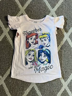 Disney Princesses “Together We Are Magic” Shirt 5 Pink • $2.75