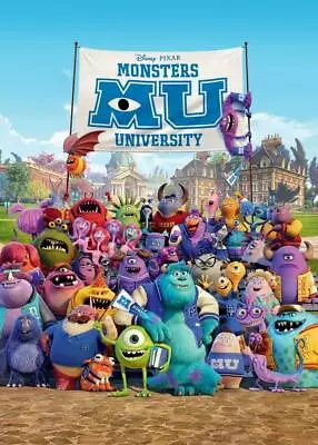 Monsters University Movie Poster Print Wall 8x10 11x17 16x20 22x28 24x36 27x40 • $9.99