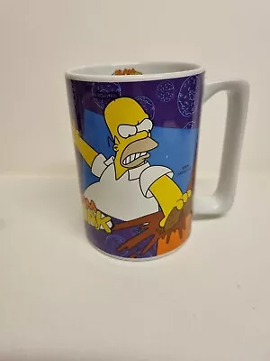 £14.99 • Buy The Simpsons Extra Large Square Handled Mug 2002 Kinnerton Homer  Slam Dunk 