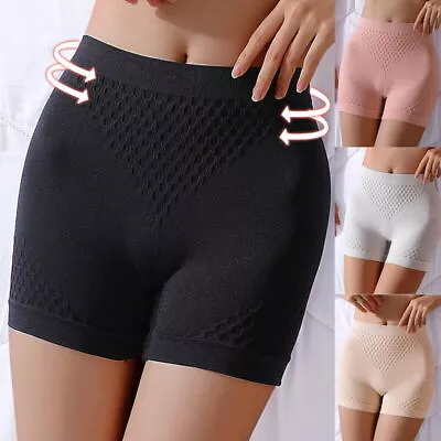 Women Anti Chafing Under Dresses Tummy Control Safety Underwear Shorts Shaper • £4.65
