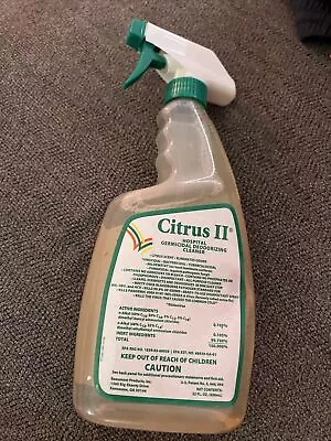Citrus II Liquid Surface Disinfectant Cleaner 22 Oz. 1 Ct • $16.99