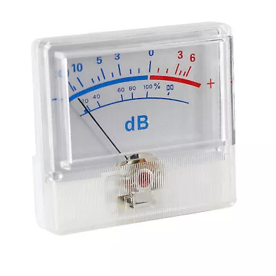 High-Precision VU Level Meter Header Power Amplifier Meter Sound Gauge Tool • $10.65