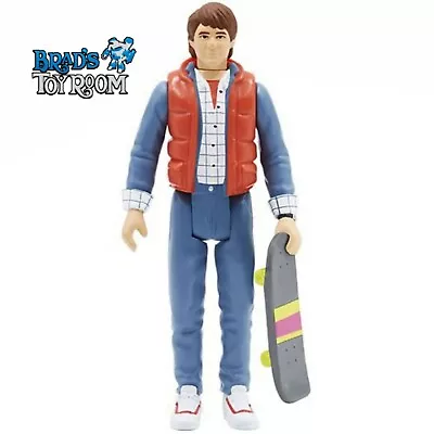 Back To The Future Marty McFly 1980s 3 3/4-Inch ReAction Figure • $25