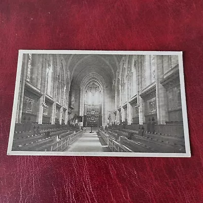 Vintage Postcard Marlborough College Chapel Interior • £5.15