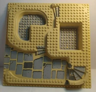 £43.21 • Buy Official LEGO 3D Raised Base Plate Castle Brown 10x10   32x32 Rocks