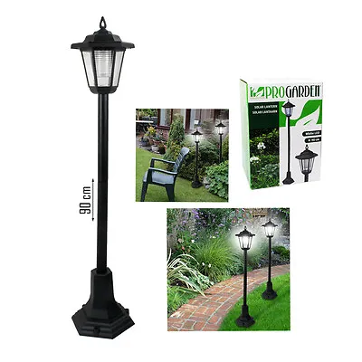 £19.99 • Buy Garden LED Lights Lampost Solar Powered Borders Pathway Driveway Outdoor Patio